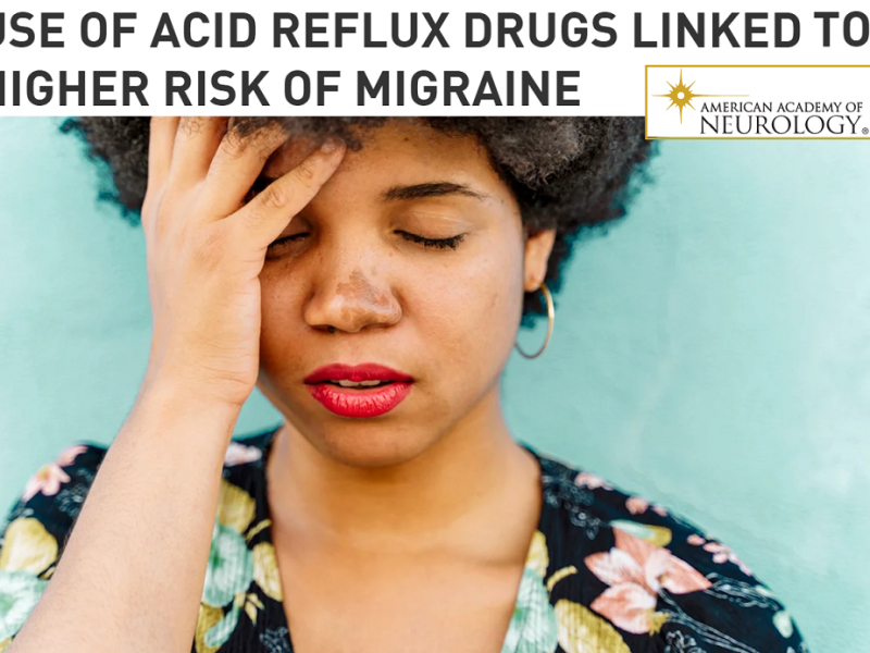 תרופות לצרבת מעלות סיכון לכאבי ראש ומיגרנות